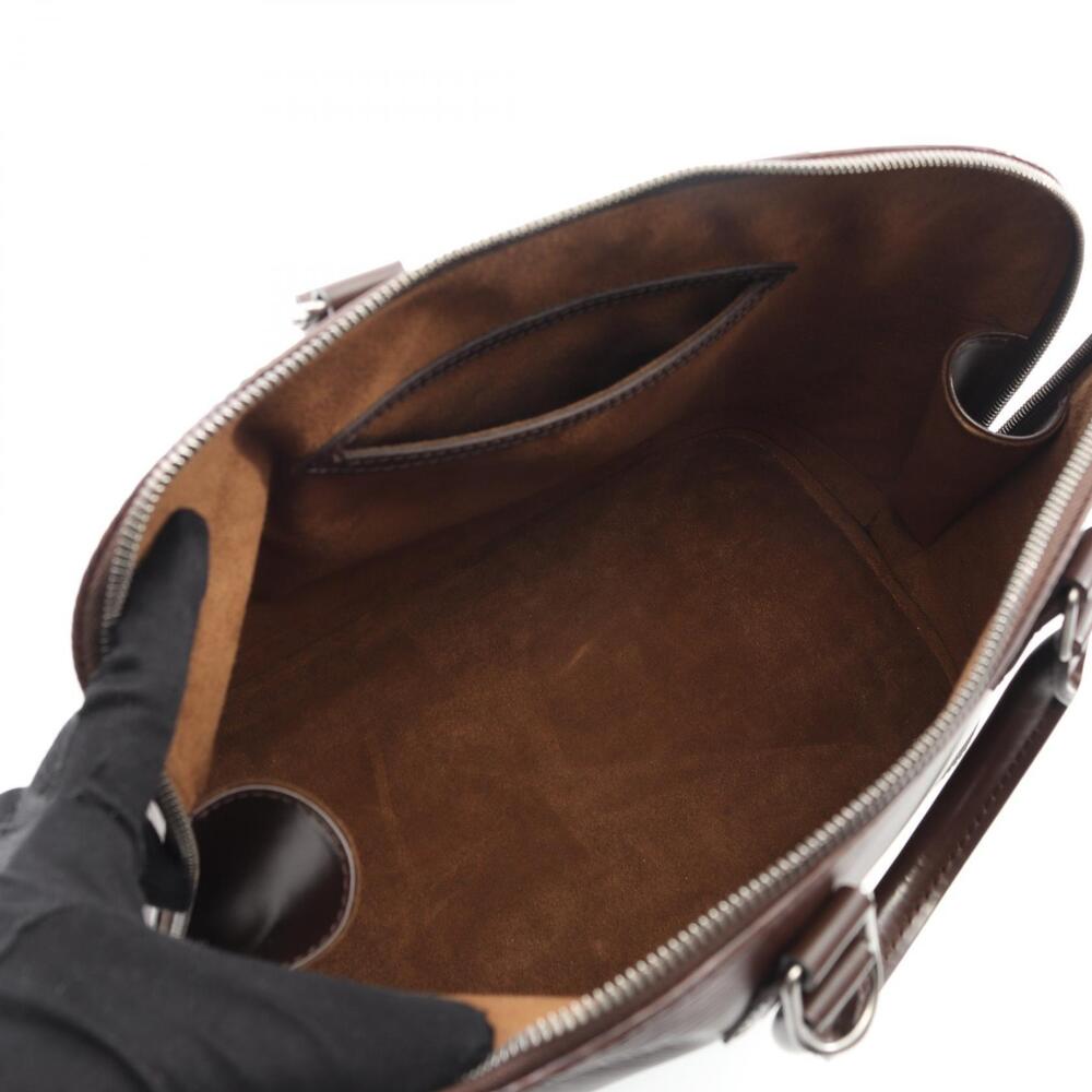 Louis Vuitton Alma Epi Mocha Handbag Leather Brown - Picture 3 of 8